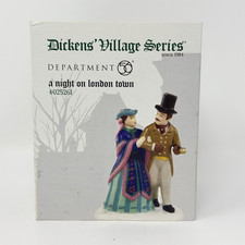 Dept 56 Night On London Town Dickens Village Series 2012  Retired 4025261 RARE
