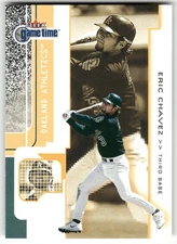 2001 Fleer Game Time #37 Eric Chavez *002