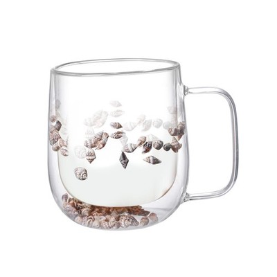 Doppel Teebecher Hitzebeständig Isolier Klarglas Becher Espressotassen für Kaffee