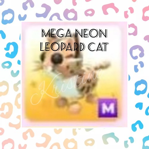 ๐บ Adopt (Stuff From Me) Today! ๐บ Rare โญ๏ธ Mega Neon โญ๏ธ Leopard Cat ๐