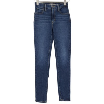 Levi's Jeans 721 High Rise Skinny Damen Stretch Slim Xu8 Größe W26 L30