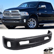 Split Style Primed Front Bumper Face Bar For 2013-2018 Dodge Ram 1500 Wfog Hole Split Style Primed Front Bumper Face Bar For 2013-2018 Dodge Ram 1500 Wfog Hole