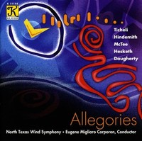 North Texas Wind Sym - Allegories - Cd - G3Z