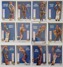 1992 Skybox USA Olympic Team (COMPLETE 12 Card Set) - Michael Jordan + Magic