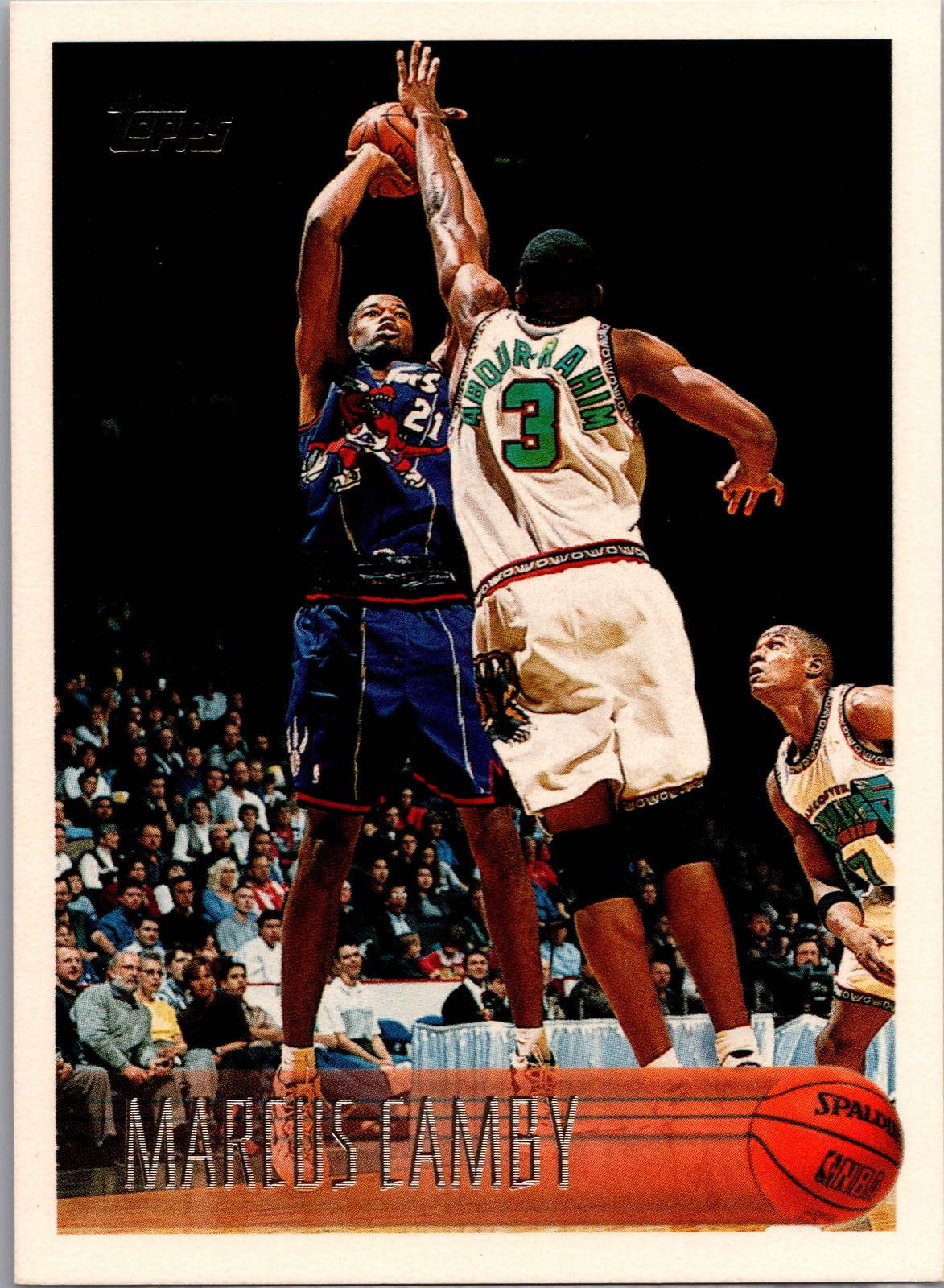 1996-97 Topps #161 Marcus Camby RC Rookie Card