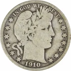 1910 Barber Silver Half Dollar VG Uncertified #203