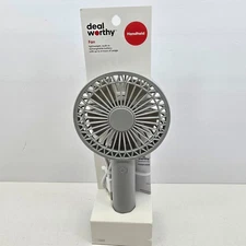 Personal Hand Held Rechargeable USB Fan - Dealworthy - Target - Camping Kids NEW