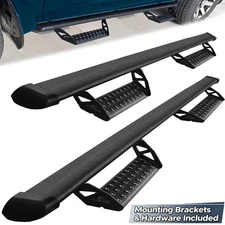 Fit 2025-2026 Toyota 4Runner 3" Running Board Black Drop Side Step Nerf Bar