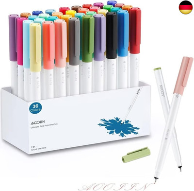 Stifte für Cricut Maker 3/Explore 3/Air 2, Ultimate feine Spitze Stiften 36 ??St