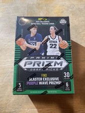2024/25 Panini Prizm Collegiate Draft Picks Basketball Blaster Box NEW SEALED 
