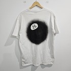 Stussy Australia 8 Ball Fade Tee White T-Shirt Mens Size XL Streetwear 