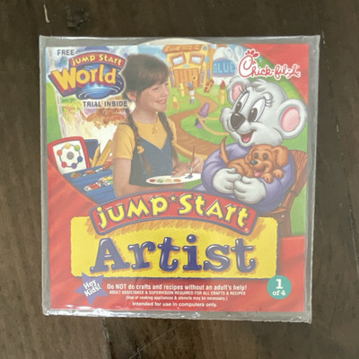 Jump Start Artist CD Early Learning Educational Software English NEW*SEALED