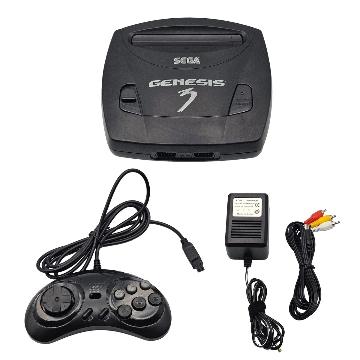 SEGA Genesis 3 Composite RCA Video Game Consoles for sale | eBay