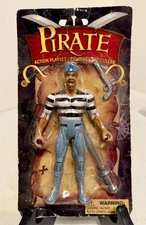 Greenbrier International Pirate Action Figure New MOC Weapons 5.5 Toy NEW
