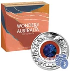 2026 $1 Wonders of Australia The Outback 1oz Silver Proof Opal Coin