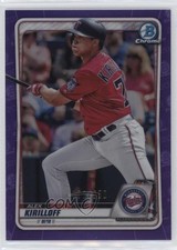 2020 Bowman Chrome Prospects Purple Refractor 72/250 Alex Kirilloff #BCP-80 0b3