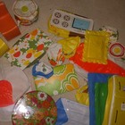Vintage 1970s Barbie Blow Up Accessory Lot, Chairs, Pool, Fridge, Sink+++... — photo 3