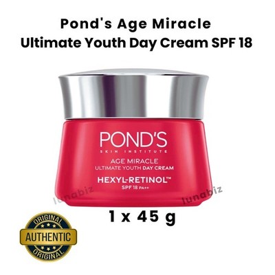 Pond's Age Miracle Ultimate Youth Day Cream SPF 18 - 45g x 1 pack