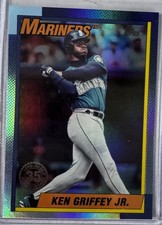 2025 Topps Update Series - 1990 Topps Rainbow Foil Ken Griffey Jr #U90-47 