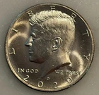 2020-D Kennedy Half Dollar - AU - About Uncirculated