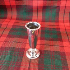 Sterling Silver Posy Vase 9.5 Cm Tall 24.8 Gm. 1899