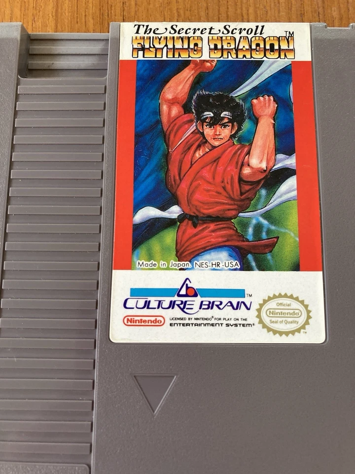 NES ~ FLYING DRAGON The Secret Scroll ~ Nintendo NES-HR-USA Game Cart Only NTSC - Image 2 of 4