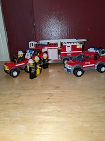 LEGO CITY: Fire Station (7240),  (7241), (7239),(7942) retired 2005 