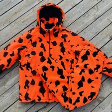 Vintage Cabela  s Gore-Tex Blaze Orange Camo Hunting Set XXL Jacket XL Pants