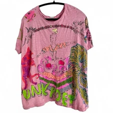 Magnolia Pearl Punk Poet Boyfriend Tee ‘I Want Candy’ RARE NWT