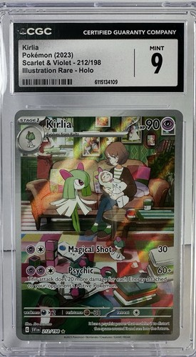 Kirlia graded CGC 9 for sale on eBay