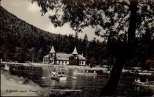 Lacul Ciucas Tusnad Romania vintage postcard s283