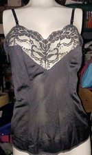 Small Black Nylon Cami Vassarette