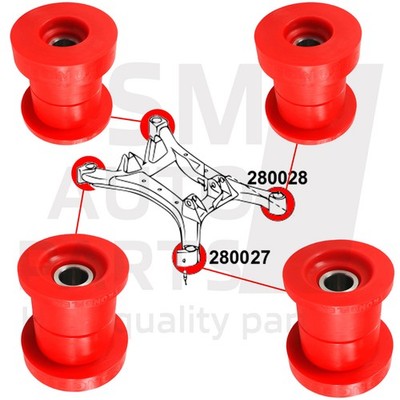Silentblock Unterfahrgestell Set hinten für Nissan Maxima VII A35 (2009-1205)