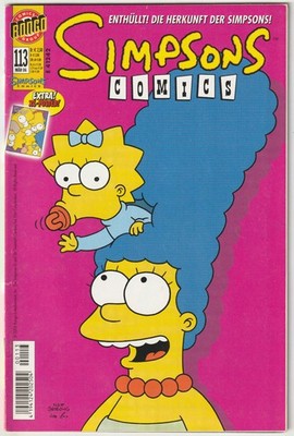   SIMPSONS COMICS #113 + Poster, Panini/Bongo Comics 2006 COMICHEFT Z1/1-