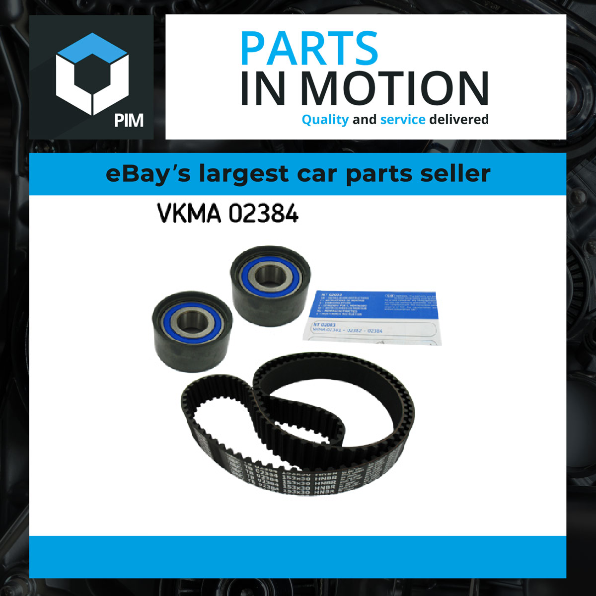 Fits SKF VKMA 02384 Timing belt set VKMA 02384 Timing set (belt+ spro ⭐UK Stock⭐ - Image 7