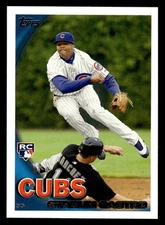 2010 Topps Update #US-85 Starlin Castro Rookie Card Chicago Cubs