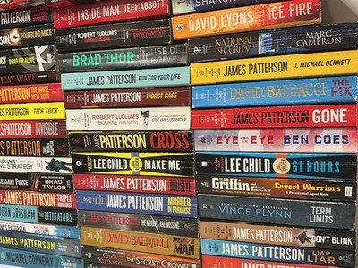 Crime, Mystery, Thriller Paperback Books By Popular Authors ~ You Choose ~ READ