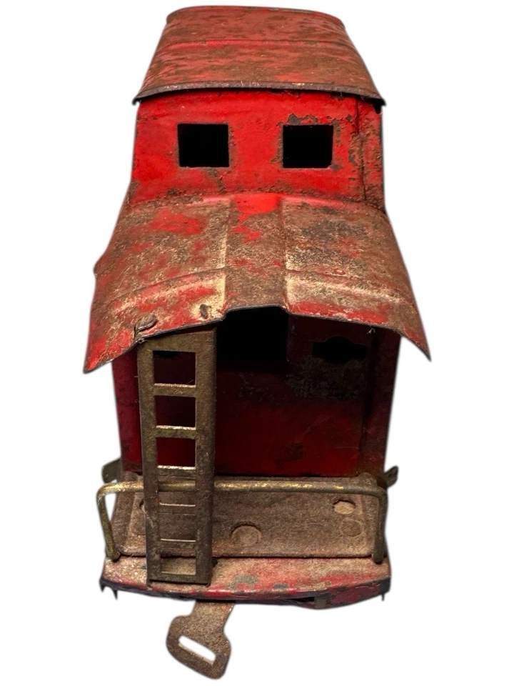 Lot Of 4 American Flyer Lines O Gauge Prewar Train Box Car Locomotive - Image 4 of 4