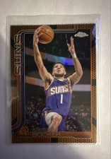 2025-26 Topps Chrome - Devin Booker #195 Basketball Refractor