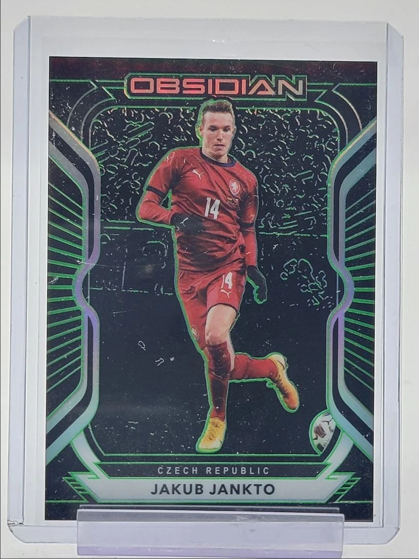 JAKUB JANKTO 2020 OBSIDIAN SOCCER CZECH REPUBLIC GREEN /25 Q0M-361