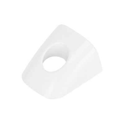 Door Handle Cover Front Left No.8T0837879 for Audi A4/Avant 2013-2015 White 1 Pc