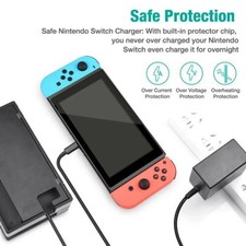 US Wall Travel Charger AC Adapter Power Supply Cord  For Nintendo Switch