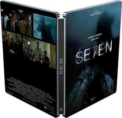 SE7EN / SEVEN (1995) 4K UHD Blu-Ray Steelbook BRAND NEW (English