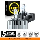 D5S LED Headlight Bulb 6000K 30000LM High/Low Beam Super Bright White 2-20X Y19
