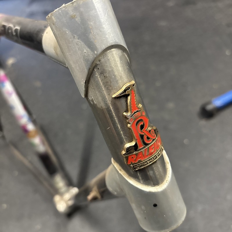 Raleigh Dyna Tech 701 Steel Road Frame. Vintage.