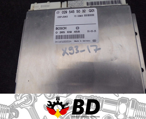 X93-17* Mercedes W210 E240T Steuergerät ESP Electronic Stability 0295455032