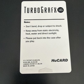 Power Golf (Turbo Grafx 16) CIB Complete In Box - Authentic  VG