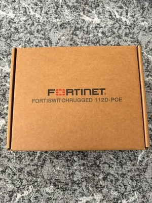 Fortinet FSR 112D POE 10G Industrial PoE+ Switch   Original, ungeöffnet
