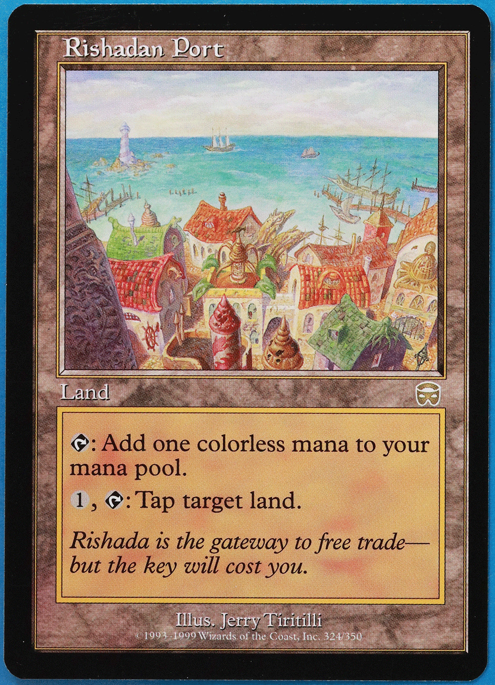 Rishadan Port Mercadian Masques NM Land Rare MAGIC CARD (ID# 506743) ABUGames