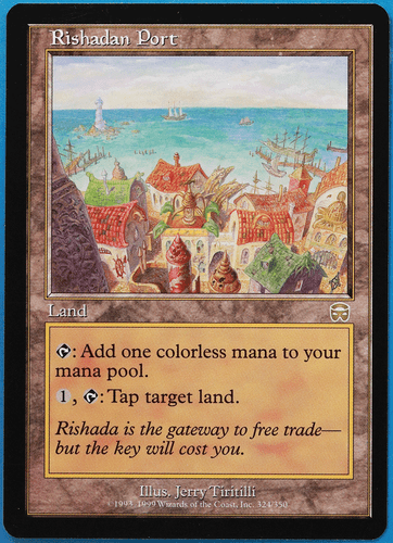 Rishadan Port Mercadian Masques NM Land Rare MAGIC CARD (ID# 506743) ABUGames - Picture 1 of 2